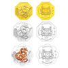 [The Singapore Mint] 2025 Singapore Lunar Snake Fine Gold & Silver Proof 3-Coin Set (R013) by MAS