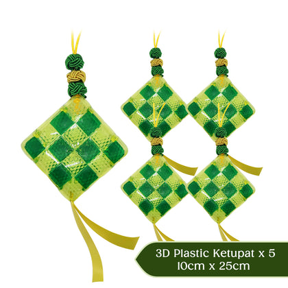 Jstyle Hanging Ketupat Decoration (Set of 5)