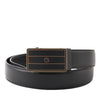Goldlion Leather Auto-lock Belt - Black