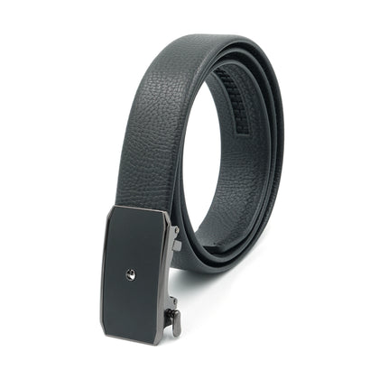 Goldlion Auto Lock Leather Belt - Black