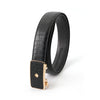 Goldlion Leather Auto Lock Belt - Black