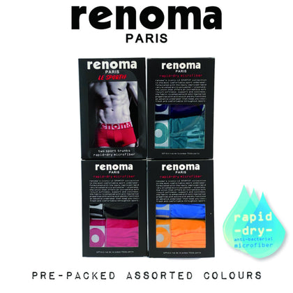 RENOMA Trunks (2-pcs pack) - Assorted Colours