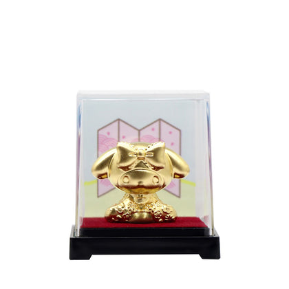 [The Singapore Mint] Sanrio Showa Collection 24K Gold Foil 3D Figurine - My Melody (RMQ004)