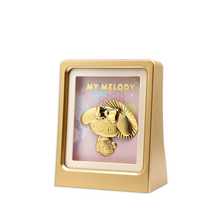 [The Singapore Mint] Sanrio Showa Collection 24K Gold Foil Frame - My Melody (RMQ030)