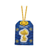 [The Singapore Mint] Peanuts Snoopy Collection 24K Gold Foil with Colour Charm Bag - Standing with Navy Charm Bag (RMQ033)