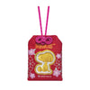 [The Singapore Mint] Peanuts Snoopy Collection 24K Gold Foil with Colour Charm Bag - Sitting with Red Charm Bag (RMQ034)