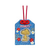 [The Singapore Mint] Peanuts Snoopy Collection 24K Gold Foil with Colour Charm Bag - Standing with Blue (RMQ036)