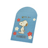 [The Singapore Mint] Peanuts Snoopy Collection 24K Gold Foil with Colour Charm Bag - Standing with Blue (RMQ036)