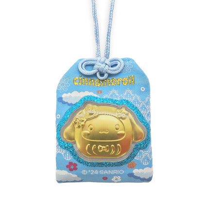 [The Singapore Mint] Sanrio Daruma Collection 24K Gold Foil Charm Bag - Cinnamoroll (RMQ080)