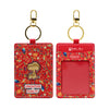 [SG61 Deal The Singapore Mint] Singapore x Peanuts Batik Motif (Red) Leatherette Card Holder with Gold Foil (RMR108)