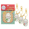 [ SG61 Deal The Singapore Mint] Mr. Merlion Fa Cai 24K Gold-Plated Metal Keychain (RMS006)