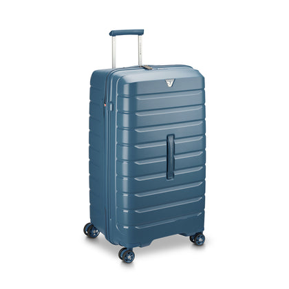 Roncato 78.5cm Polypropylene Double Wheels Hard Case Spinner - Blue