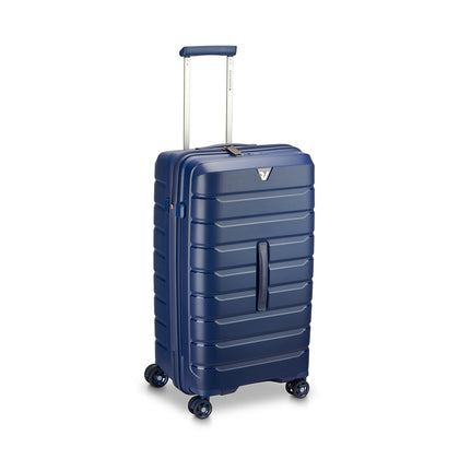 Roncato 69cm Polypropylene Double Wheels Hard Case Spinner - Navy