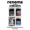 Renoma 365 Mini Briefs (3-pc pack) - Assorted Colours