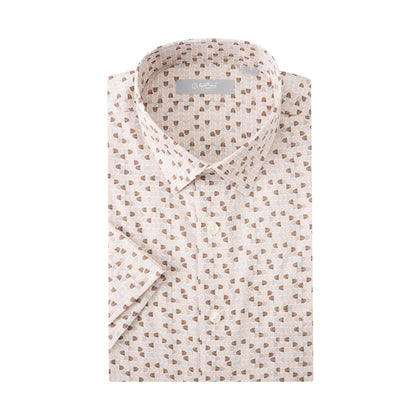 Goldlion 100% Cotton Short-Sleeved Shirt - Col 70