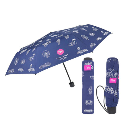 Ripples Singapore Gem Umbrella - Blue