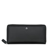 Goldlion Zip Around Long Leather Wallet - Black