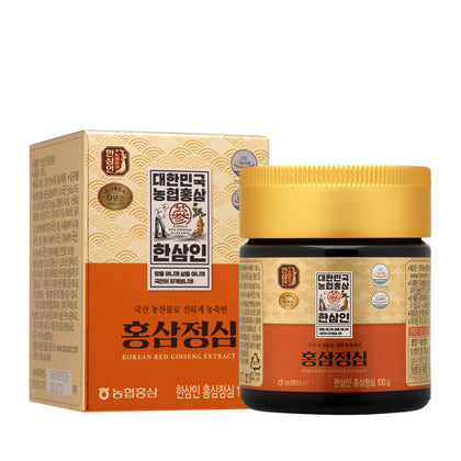 [Bundle of 2] Hansamin Korean Red Ginseng Extract Mix - 100g
