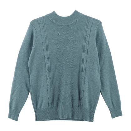 Freeze Zone Wool Mixed Sweater - Green