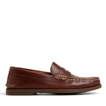 Sperry Leather Slip On Loafers - Brown