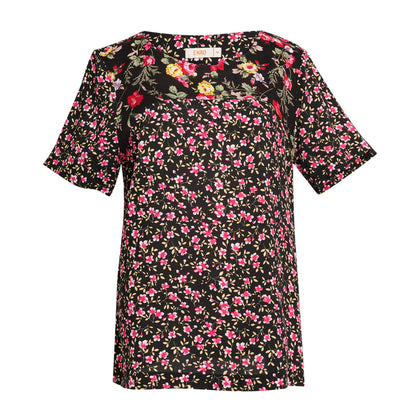 ENRO Floral Print Blouse - Floral