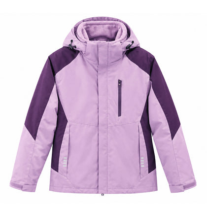 FREEZE ZONE Women's Windproof and Breathable Jacket - Purple