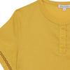 Shockwave Short Sleeved Blouse - Yellow