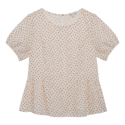 Shockwave Floral Print Blouse