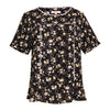 ENRO Short Sleeved Top - Floral