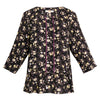 ENRO 3/4 Length Sleeves Floral Blouse - Floral