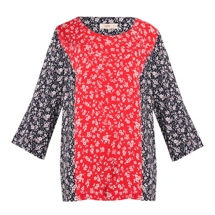 ENRO Floral Panel Top - Floral