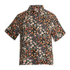 ENRO Boxy Crop Blouse - Floral