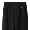FREEZE ZONE Women's Fleece-Lined Ribbed Knit Sweatpants - Black