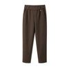 FREEZE ZONE Women's Fleece-Lined Ribbed Knit Sweatpants - Brown