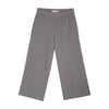 Enro Wide-Leg Capri Pants - Grey