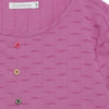 Shockwave Linen Cotton 3/4 Blouse - Pink