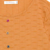 Shockwave Linen Cotton 3/4 Blouse - Yellow