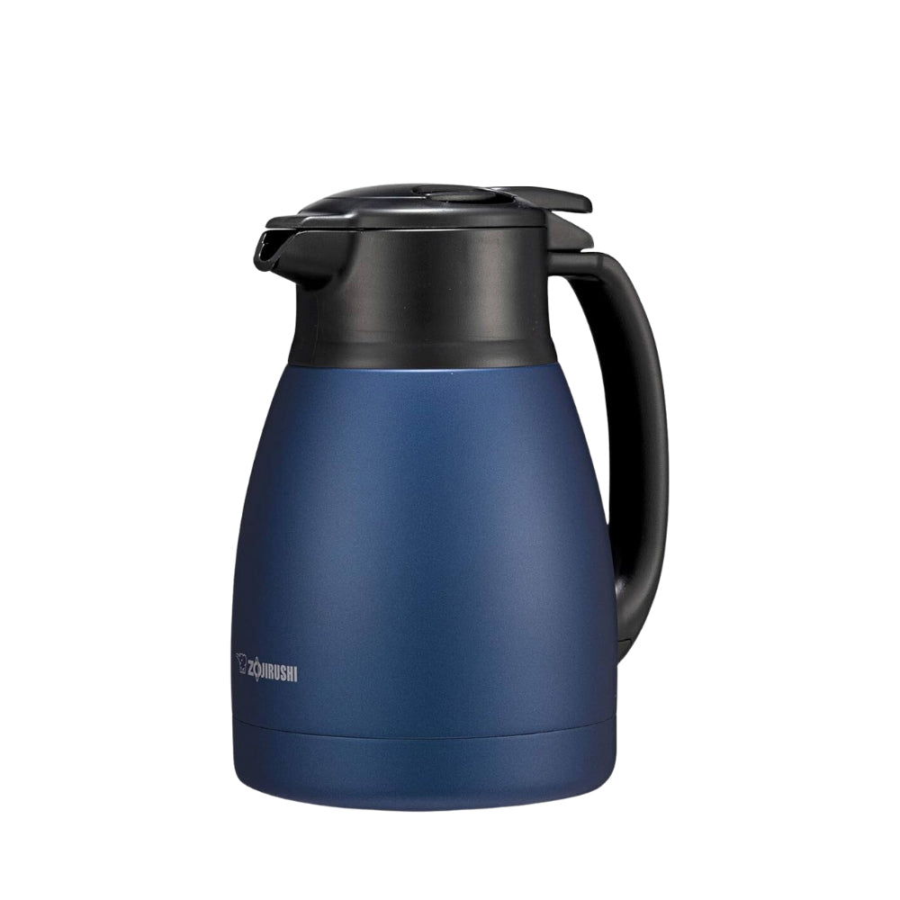 ZOJIRUSHI 1.0L Stainless Steel Handy Flask - Matte Navy