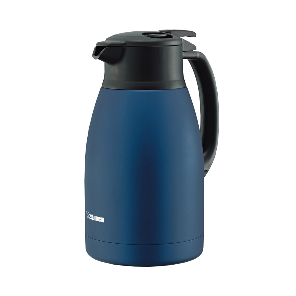 ZOJIRUSHI 1.5L Stainless Steel Handy Flask - Matte Navy