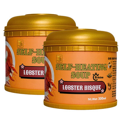 Chwee Song Lobster Bisque Self-heating Soup 300ml - Bundle of 2