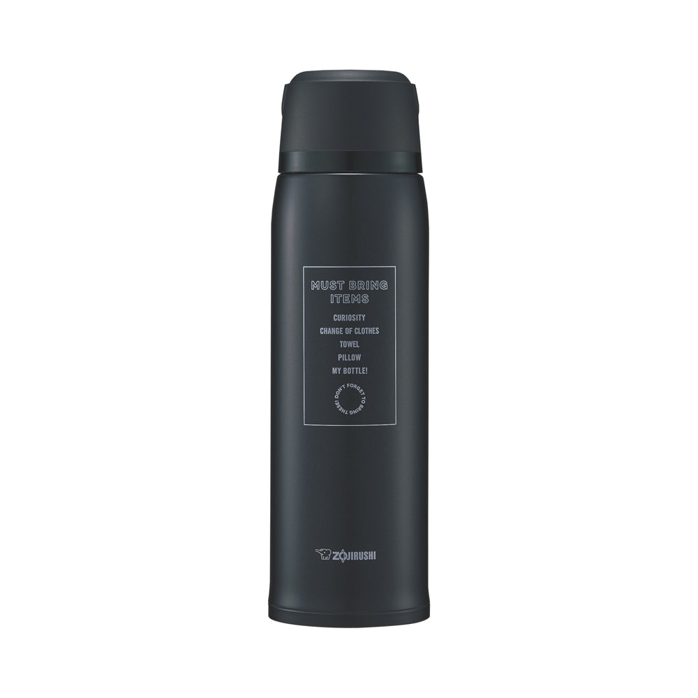 ZOJIRUSHI 1.0L Stainless Steel Vacuum Bottle - Black