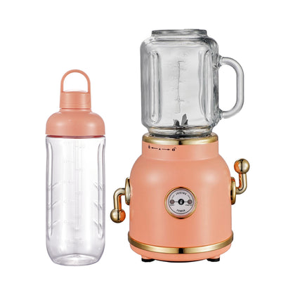 La gourmet 600ml Healthy Retro Juice Blender Set - Coral Crush (LGELRB419194)