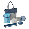 ZOJIRUSHI 0.64L Stainless Steel Lunch Jar with Bag