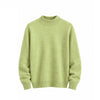 FREEZE ZONE Women's 100% Wool Mock-Neck Sweater - Light Green