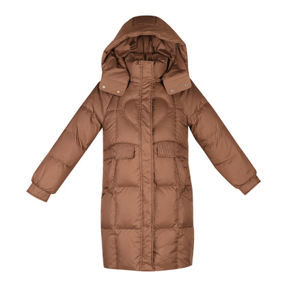 FREEZE ZONE Down Jacket - Brown