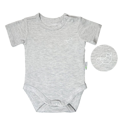 Simply Life TENCEL™ Modal - Romper with shoulder button (SMWR-16HG)
