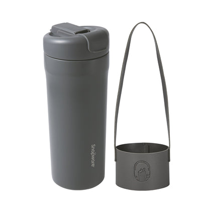 SNAPWARE 750ml Zinc-Ceramic Coating Bottle - Grey