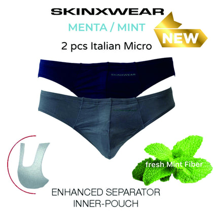 SKINXWEAR Briefs ( 2-pcs pack) - Assorted Colours