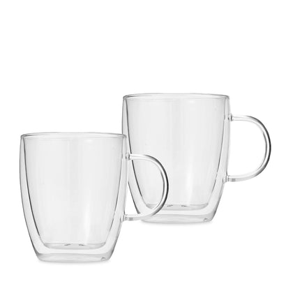 Kukeri Double Wall Mugs - 2 x 400ml