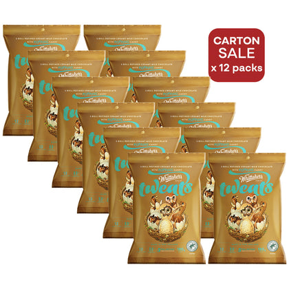 [ONLINE EXCLUSIVE Carton Sale] Whittaker’s tweats (with Popping Candy) Creamy Milk Chocolate 12 packs x 180g (Best Before End: 16/09/2026)